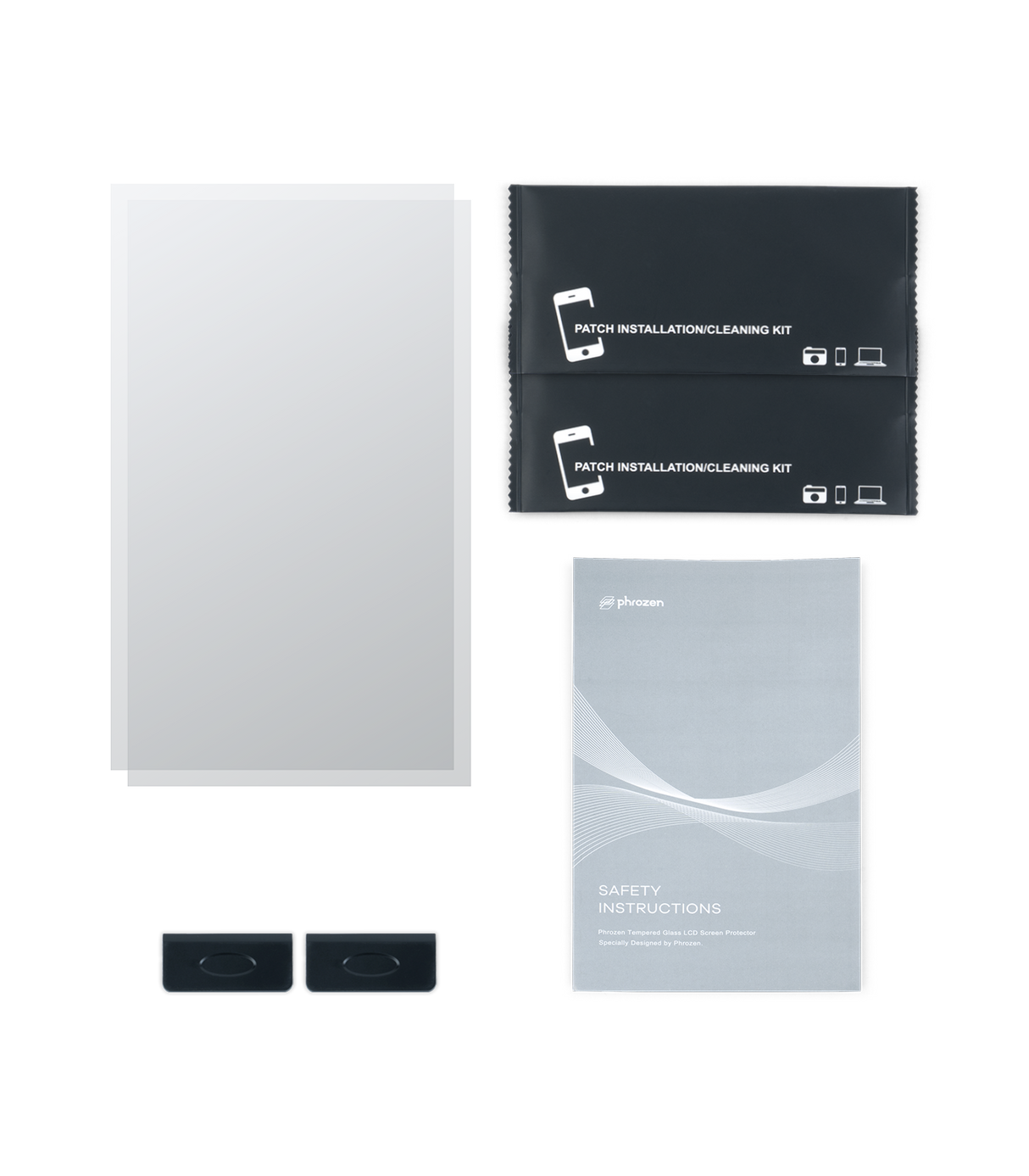 Phrozen Tempered Glass LCD Screen Protector for Mega 8K / 8K S (2 Sets)