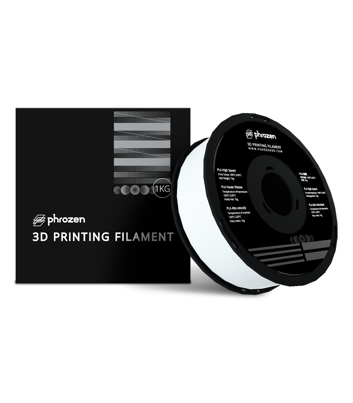 Halloween High Speed PLA White ×2