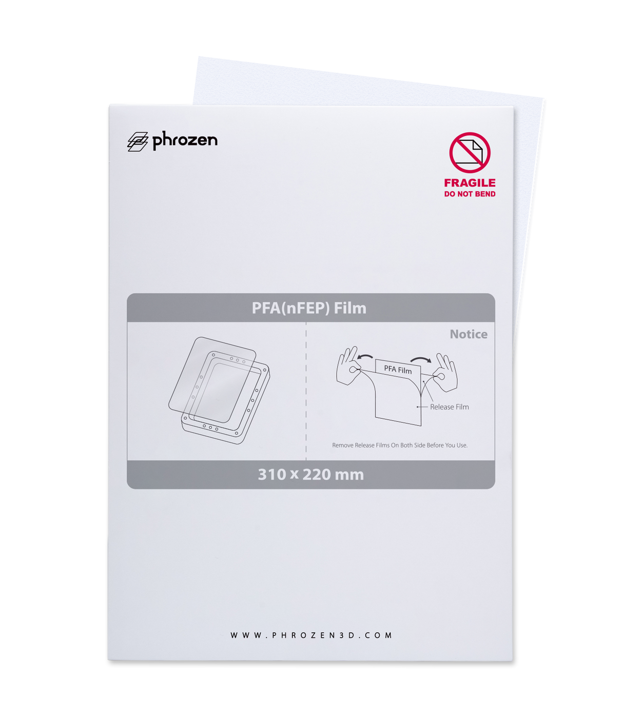 Phrozen PFA (nFEP) Film( Mighty Series 8K/16K/ 310*220 mm)