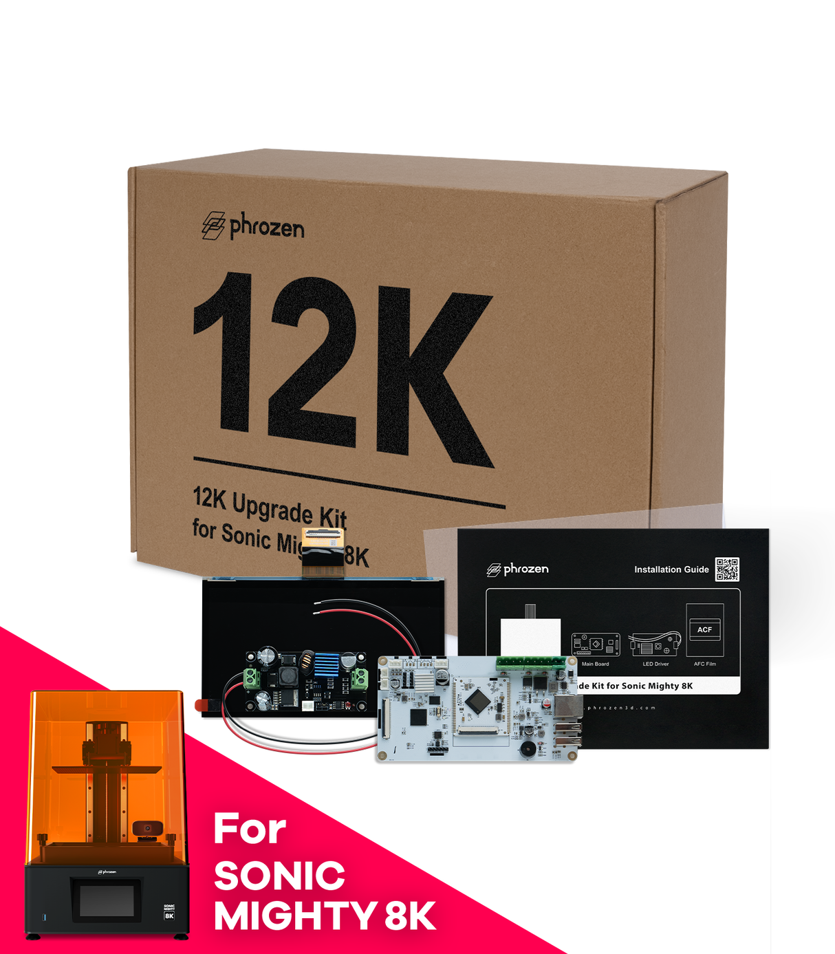 Phrozen 12K LCD Upgrade Kit for Sonic Mighty 8K