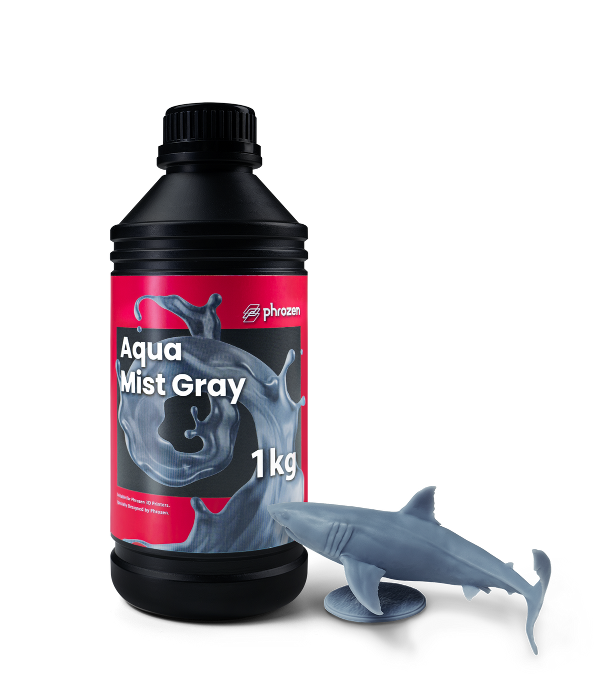 Phrozen Standard Aqua Oat White / Mist Gray Resin