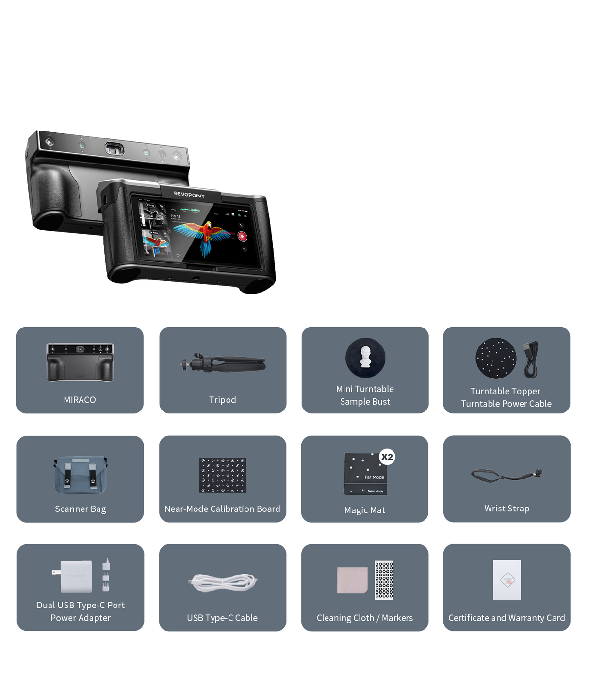 Revopoint MIRACO 3D Scanner