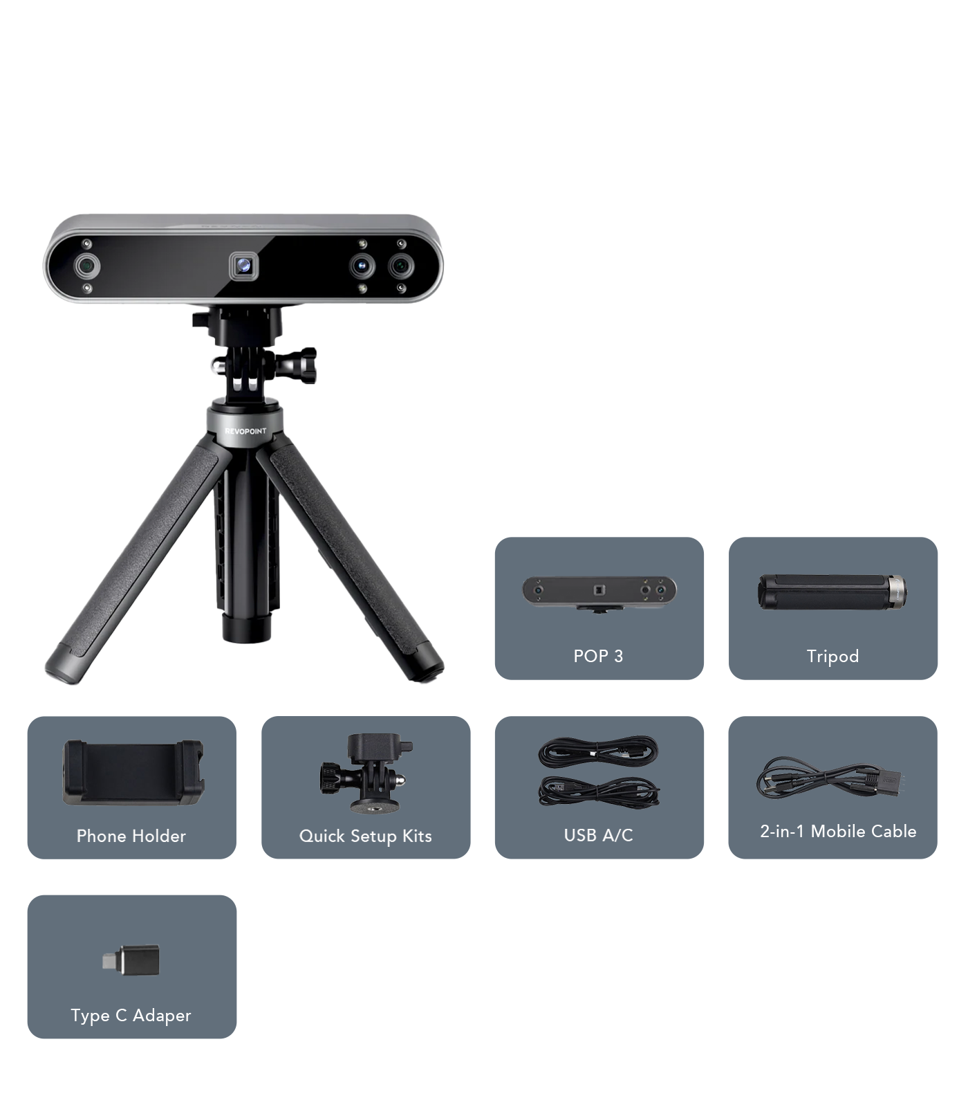 Revopoint POP 3 Standard Package