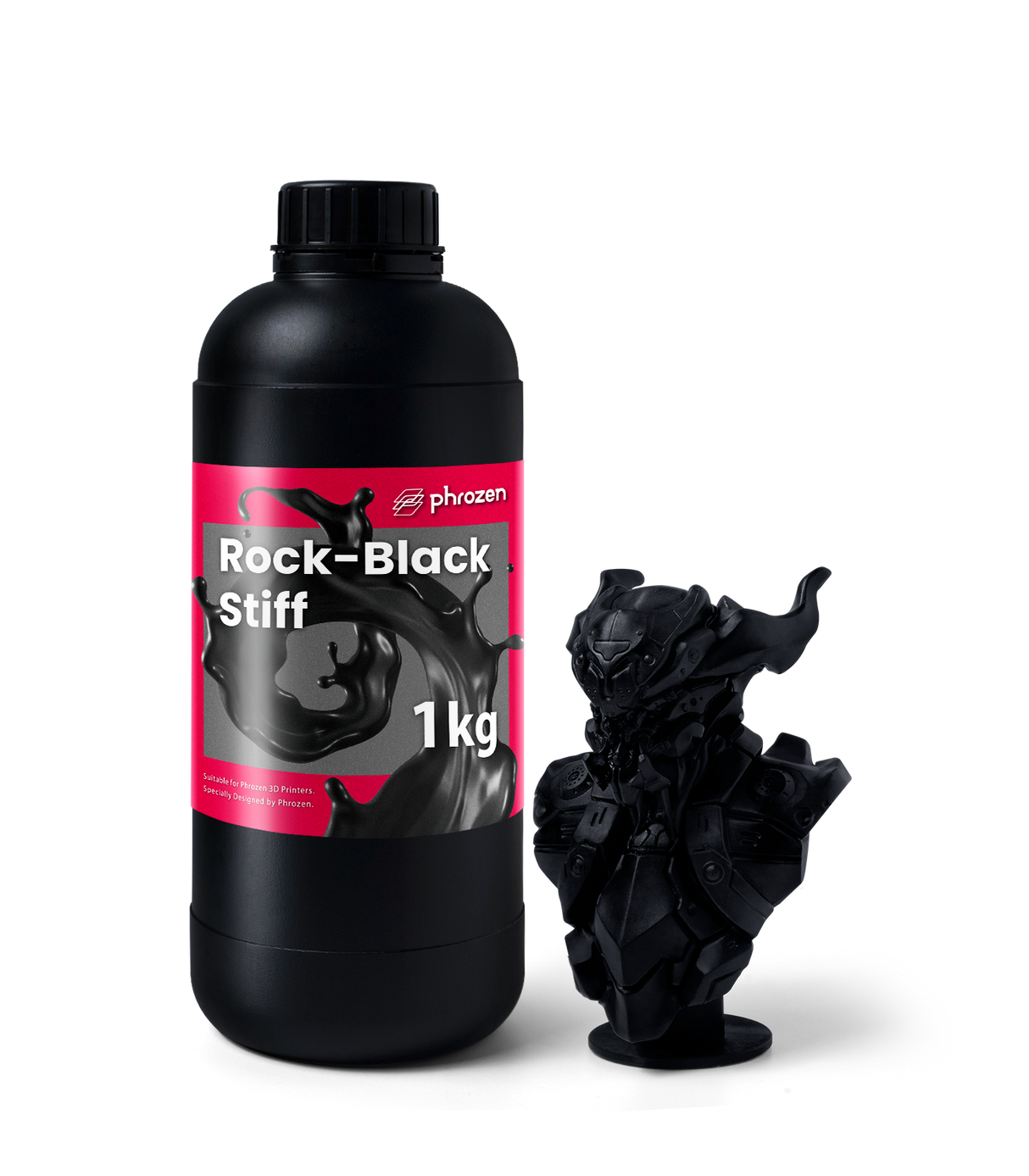 Phrozen Engineering Rigid Rock-Black Stiff Resin