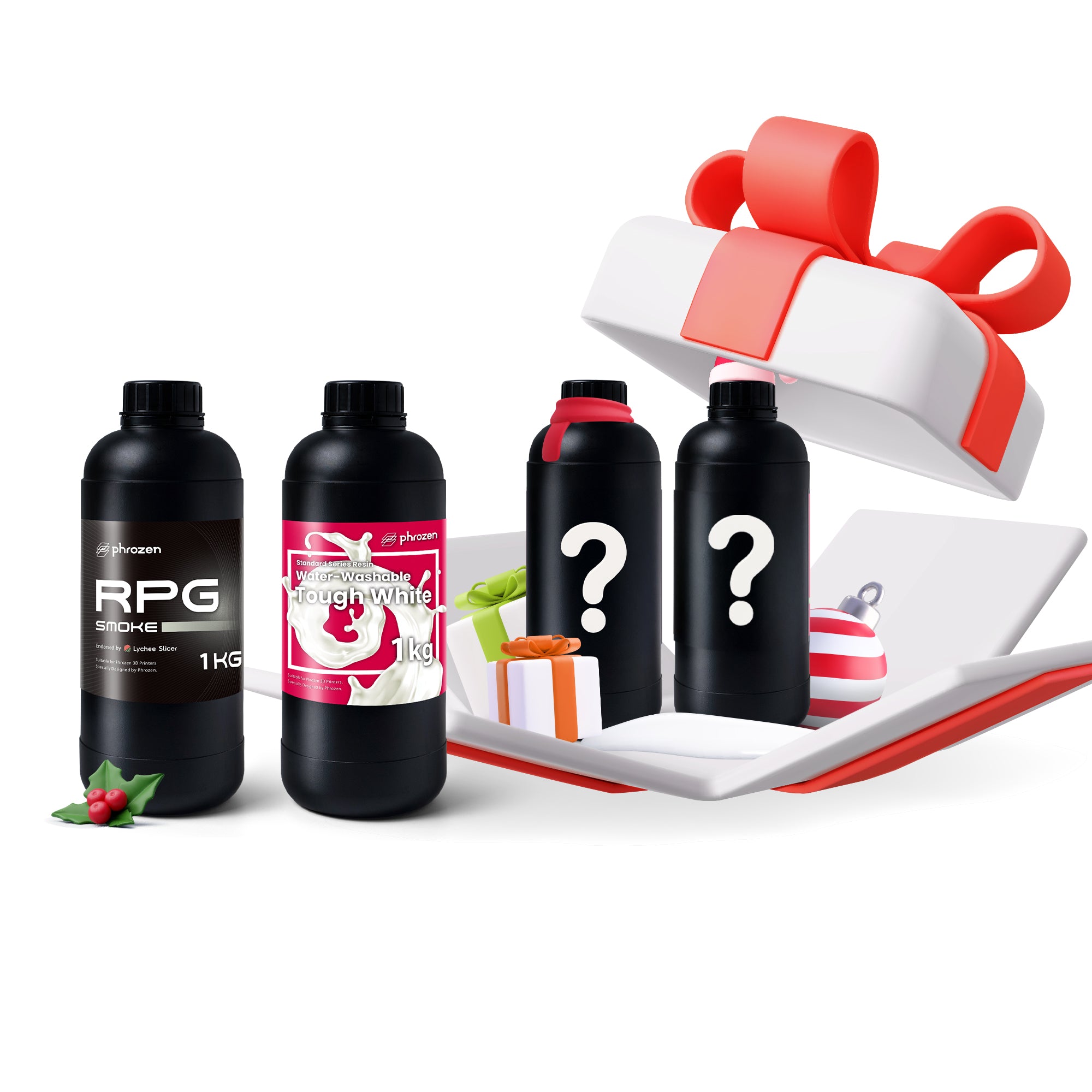 Santa’s Creator Resin Box (4-Pack)